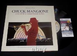 Chuck Mangione Autographed Record Album (live At The Hollywood Bowl) Jsa Coa