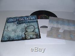 Counting Crows Somewhere Under Wonderland Band Signed Autographed Vinyl Album