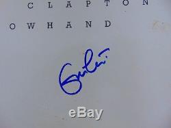 Cream Eric Clapton Hand Signed Album Cover Todd Mueller COA
