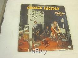 Creedence Clearwater Revival Autographed Record Album 3 Signatures Hologram