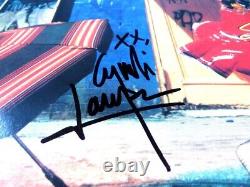 Cyndi Lauper Signed Autographed Record Album Cover She's So Unusual JSA AR82119