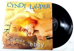 Cyndi Lauper Signed Autographed Record Album Cover Time After Time JSA AR82120