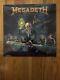 DAVE MUSTAINE SIGNED MEGADETH Rust In Peace VINYL RECORD ALBUM BECKETT BAS COA