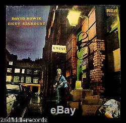 DAVID BOWIE-Autographed THE RISE AND FALL OF ZIGGY STARDUST Album-RCA #AFL1-4702