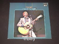 DAVID BOWIE SIGNED RARE DOUBLE ALBUM IMAGES IN VERY FINE CONDITION WITH COA