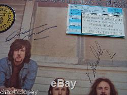 DAVID CROSBY And GRAHAM NASH AUTOGRAPHED CS&N SUITE JUDY BLUE EYES RECORD ALBUM