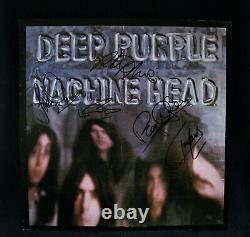DEEP PURPLEAutographed MACHINE HEAD Album By All 5 withCOARitchie Blackmore