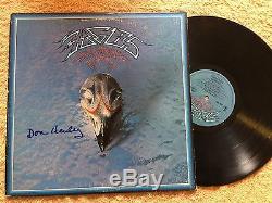 DON HENLEY AUTOGRAPHED The EAGLES GREATEST HITS TAKE IT EASY RECORD ALBUM