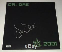 DR. DRE Signed Chronic 2001 Record Album LP RARE RAPPER Autograph JSA LOA COA