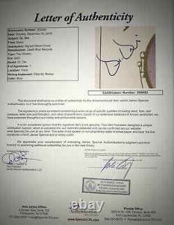 DR. DRE Signed THE CHRONIC Record Album LP RARE RAPPER Autograph JSA LOA COA