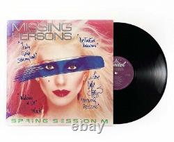 Dale Bozzio Missing Persons Autographed Signed Album LP Record PSA/DNA COA AFTAL