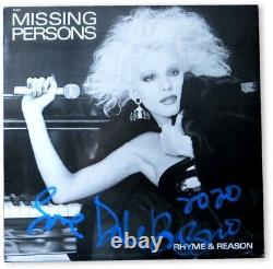 Dale Bozzio Signed Autographed Record Album Cover Missing Persons JSA HH36267