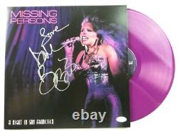 Dale Bozzio Signed Autographed Record Album Cover Missing Persons Singer JSA