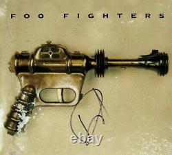 Dave Grohl Autographed Foo Fighters Debut Album JSA COA Framed & Photo & Lyrics