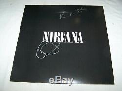 Dave Grohl Krist Novoselic Signed Nirvana Album with COA