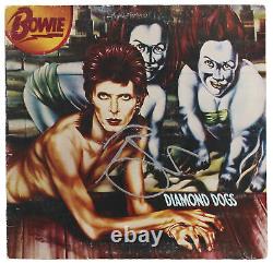 David Bowie Authentic Signed Diamond Dogs Album Cover With Vinyl JSA #XX60008