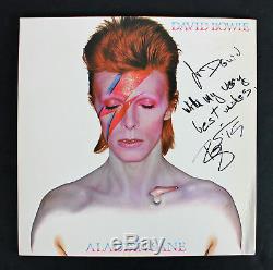 David Bowie With My Very Best Wishes Signed Album Cover With Vinyl BAS #A09505