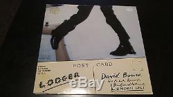 David Bowie signed autographed Lodger LP Vinyl Album JSA LOA VINTAGE SIGNATURE