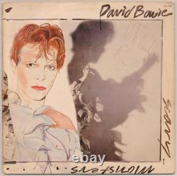 David Bowie signed autographed Scary Monsters record album Bowie LOA 21851