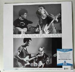David Byrne Signed Record Album Live Chicago August 28, 1978 Beckett COA