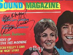 David Cassidy Autograph He Signed Partridge Family Sound Magazine Be Happy Album