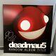 Deadmau5 Rare Signed Random Album Title Red Vinyl Autographed EDM IN HAND