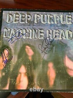 Deep Purple Signed Machine Head Album
