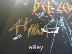Def Leppard All 5 Autographed Signed LP Album Beckett Certified