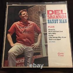 Del Shannon signed LP Record Album Handy Man