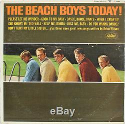 Dennis Wilson Signed The Beach Boys Today! Album Cover With Vinyl BAS #A71931