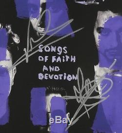 Depeche Mode Signed Autograph Songs Of Faith Record Album Beckett COA Vinyl