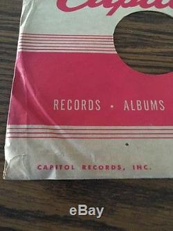 Dewey Phillips Autographed Signed Capital Records Album Paper, LOA