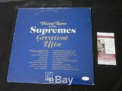 Diana Ross & Mary Wilson The Supremes Signed Greatest Hits Album with JSA COA