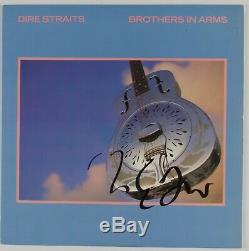 Dire Straits Mark Knopfler Signed Autograph Record Album JSA Brothers In Arms