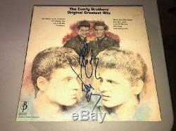 Don & Phil Everly THE EVERLY BROTHERS Signed Autographed Album LP