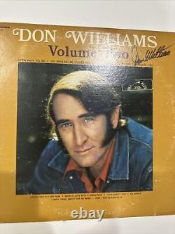 Don Williams SIGNED album Volume II