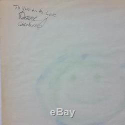 Donny Osmond To you with love SIGNED With rare art DRAWING LP record album 6e
