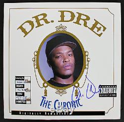 Dr. Dre Authentic Signed The Chronic Album Cover Autographed PSA/DNA #AB00855