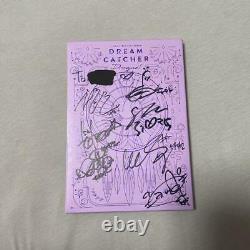 Dreamcatcher prequel album autographed by all members Events Blu-ray