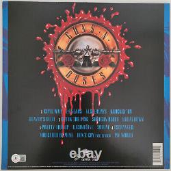 Duff McKagan Adler signed Guns N Roses Use Your Illusion II album proof Beckett