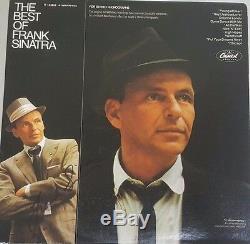 EARLY! Frank Sinatra Hand Signed Album Cover Todd Mueller COA