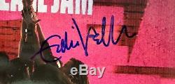 EDDIE VEDDER Signed Autographed PEARL JAM Ten Album LP Beckett BAS #A16309