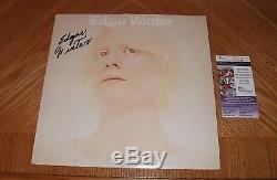 EDGAR WINTER Entrance Vinyl LP Record Autographed JSA Certified! 1st Album