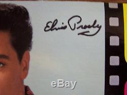 ELVIS PRESLEY ORIGINAL AUTOGRAPH SIGNED RECORD ALBUM BLUE HAWAII MINT
