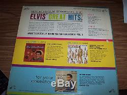 Elvis Presley Original Autograph Signed Record Album Elvis' Golden Records Vol. 3