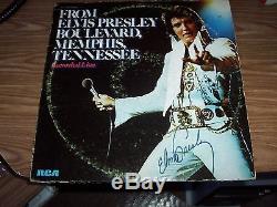 ELVIS PRESLEY RARE AUTHENTIC AUTOGRAPH SIGNED RECORD ALBUM With COA AND APPRAISAL