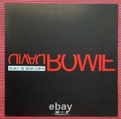 EPPERSON auto DAVID BOWIE signed With Compliments CARD withBTWN album FLAT