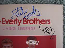 EVERLY BROTHERS Rare AUTOGRAPHED ALBUM SIGNED by BOTH PHIL & DON -Guaranteed
