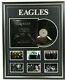 Eagles Hand Signed Framed The Long Run Album Record Frey Henley Walsh