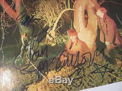 Echo /The Bunnymen Rare Band Signed Autographed Record Album Cover Coa
